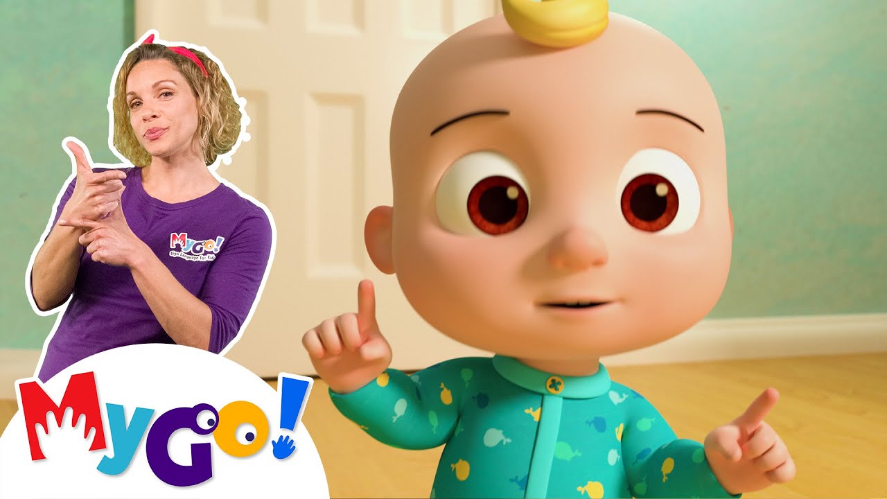 Finger Family | CoComelon Nursery Rhymes | Kids Songs | MyGo! Sign Language For Kids