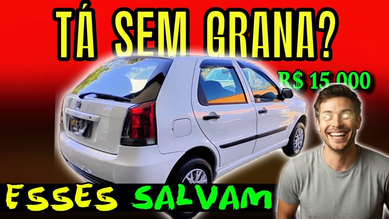 5 CARROS BONS E e BARATOS QUE DURAM PRA SEMPRE GASTANDO POUCO EM 2026