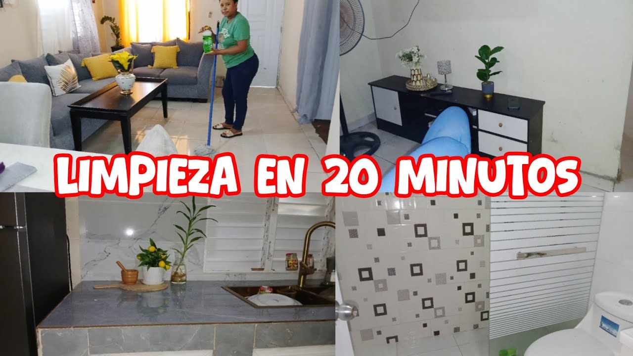 Solo 20 minutos 🕙 y mi casa 🏡 Cambio por completo 