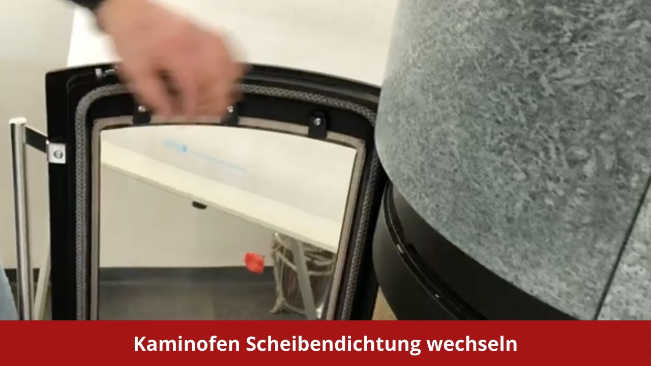 Kaminofen Scheibendichtung wechseln. Was ist zu beachten?