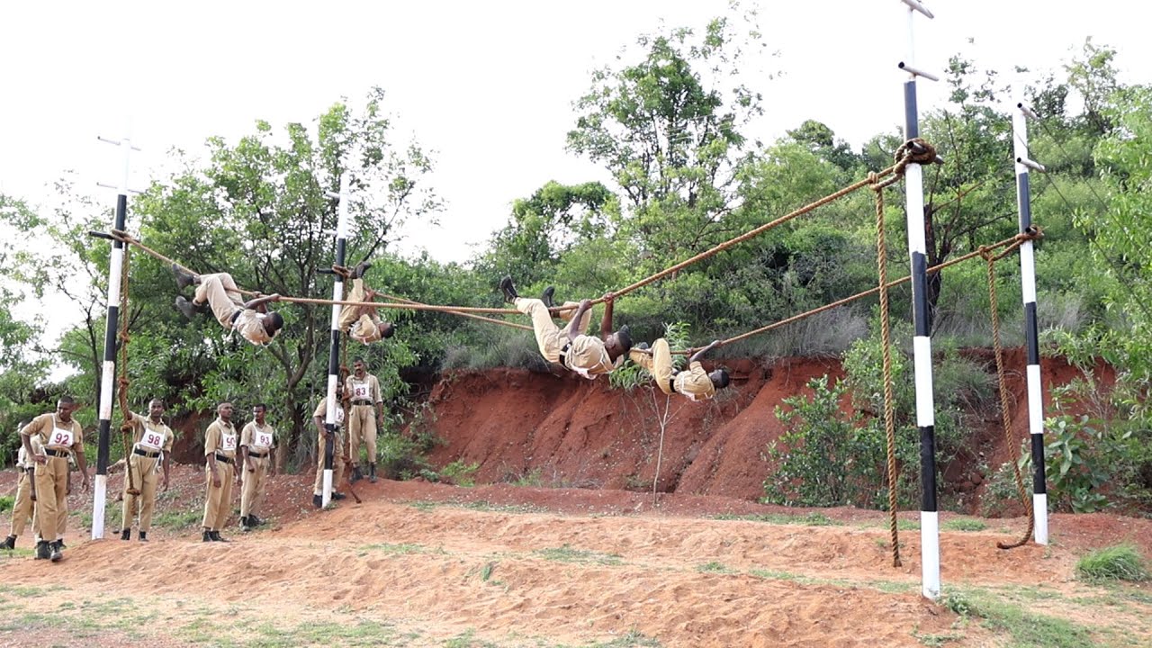 BOAC (Battle Obstacle Assault Course) first practice II Police Training I Instructor I Mallesh