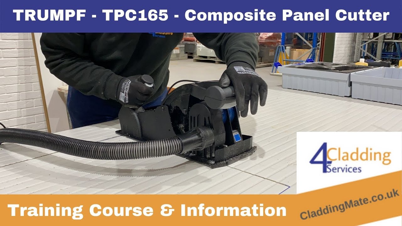 TRUMPF TPC165 | Composite Panel Cutter | Training Course | 4 Cladding Services