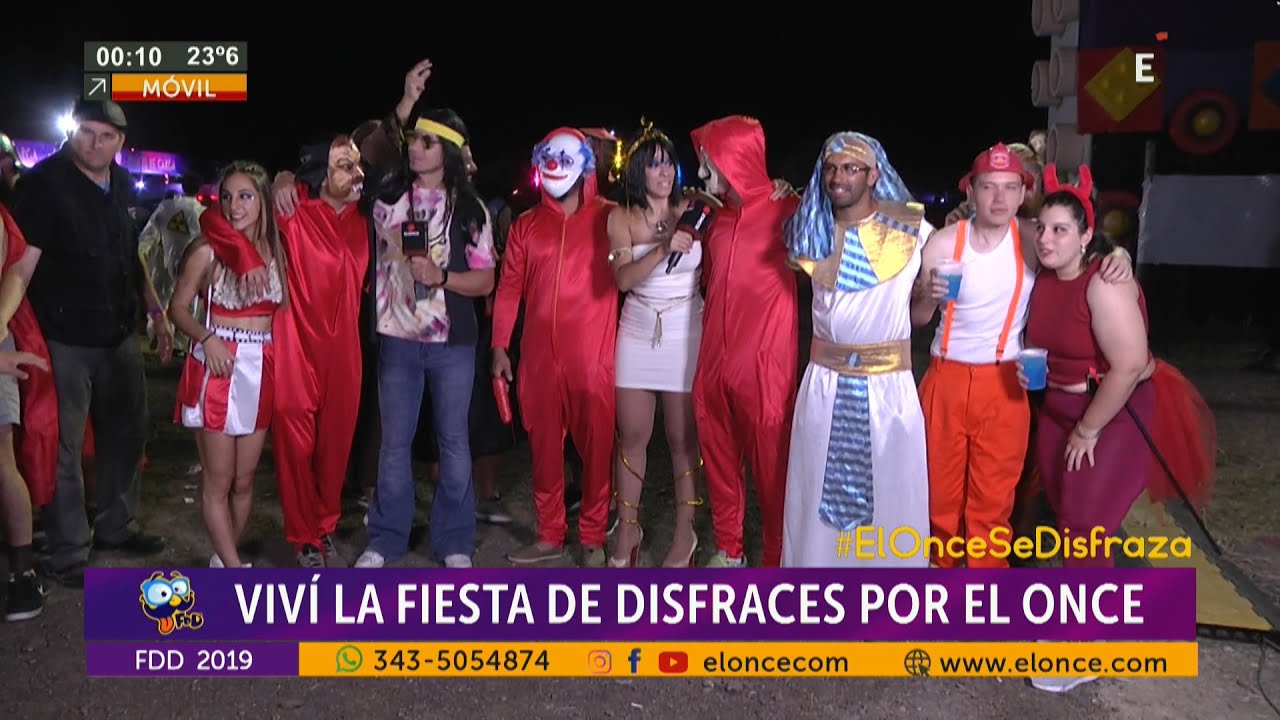 Fiesta de Disfraces 2019!!! Mirá todos los disfrazados que pasaron por las cámaras de ELONCE!!!