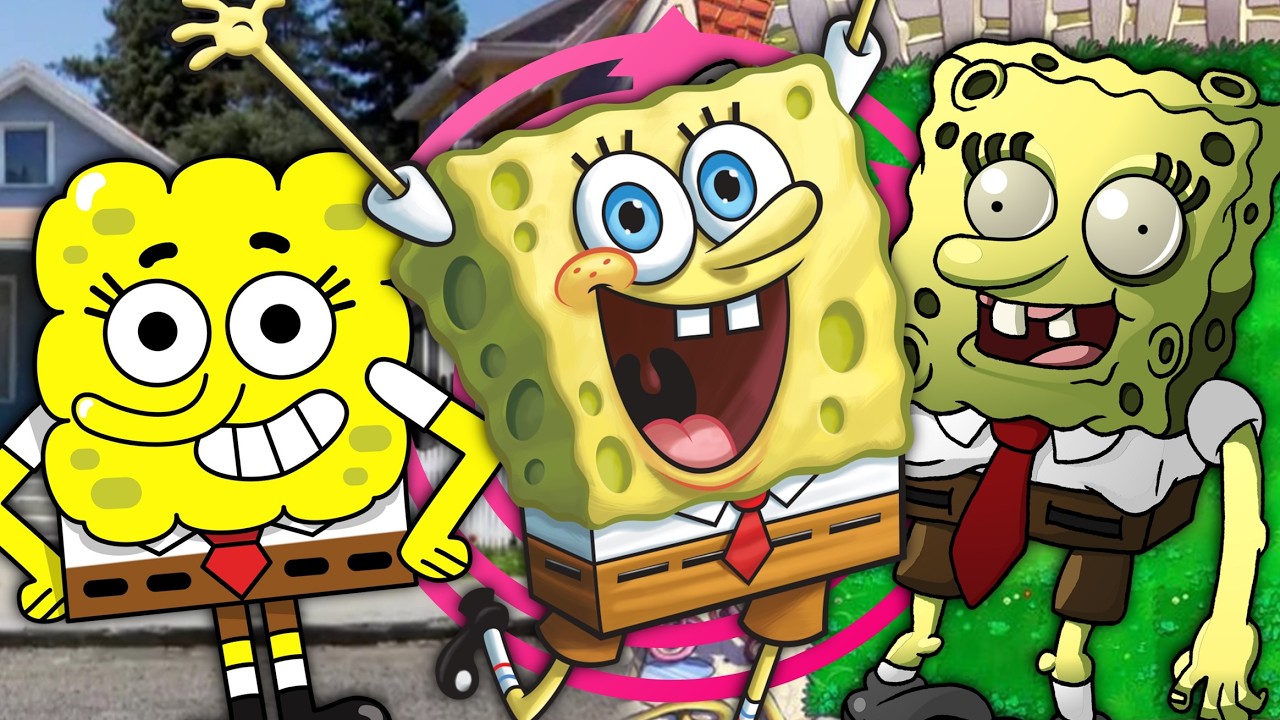 Bob Esponja en diferentes estilos || Ynsomniac Typho
