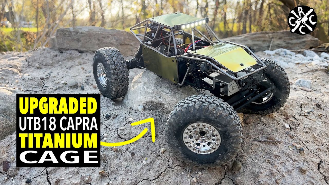 Axial Capra UTB18 получает серьёзные обновления! Обратите внимание на эту титановую клетку