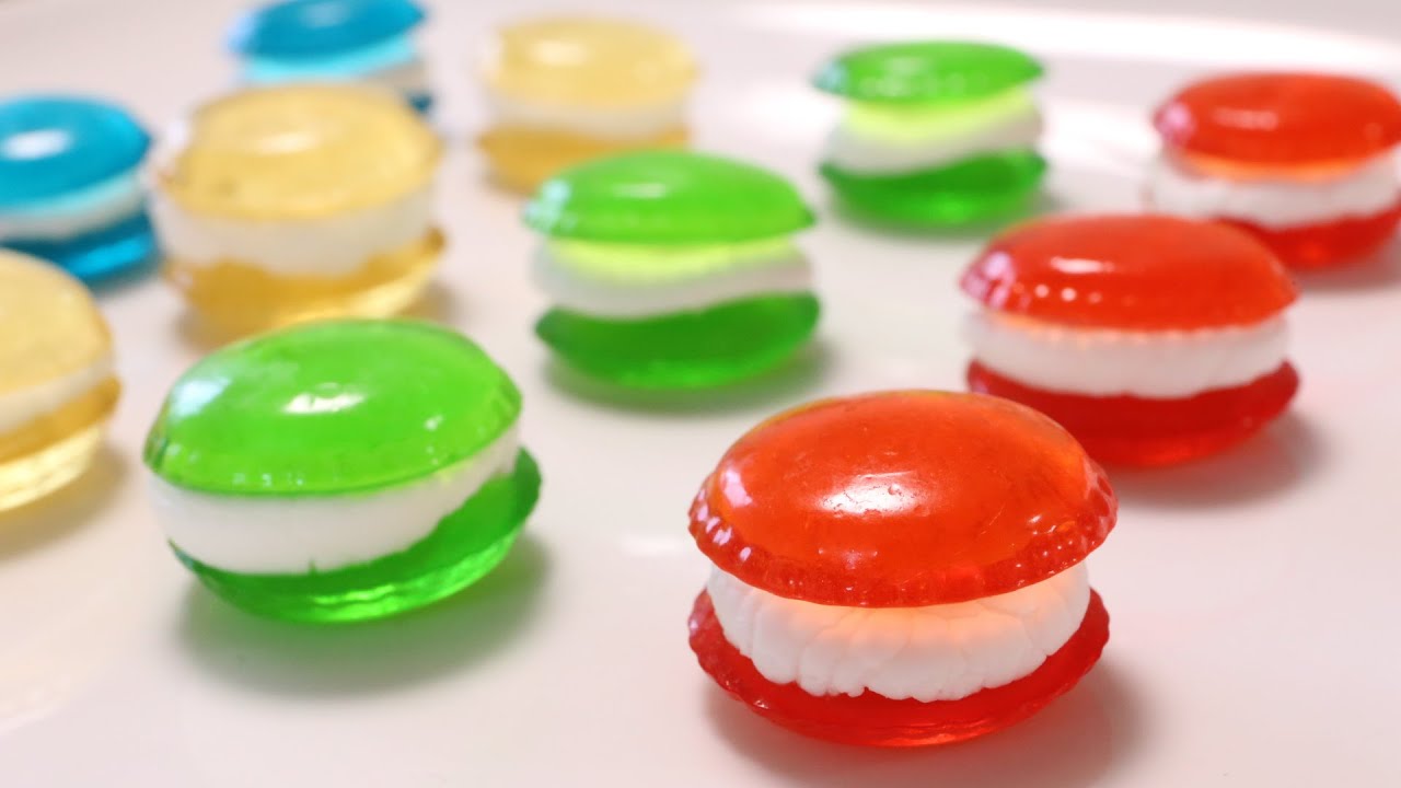 DIY Coloful Gummy Macaron