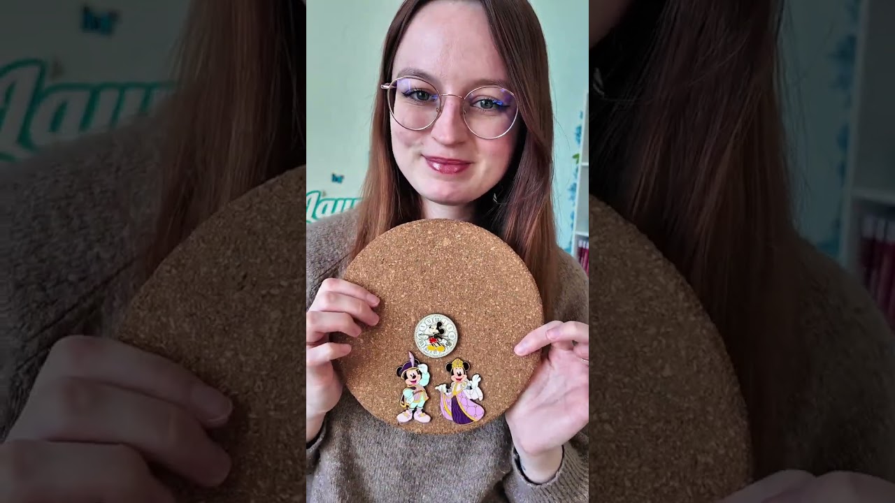 J&rsquo;accroche mes pins Disney 🤩📌 #disney #disneypins #pintrading #unboxing #disneylandparis