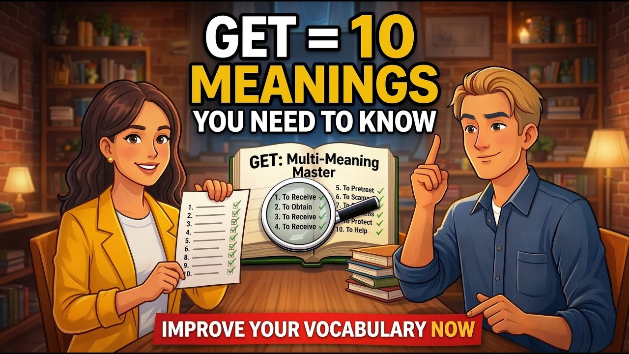 10 GET Secrets NATIVE SPEAKERS Use Every Day | Listening Practice