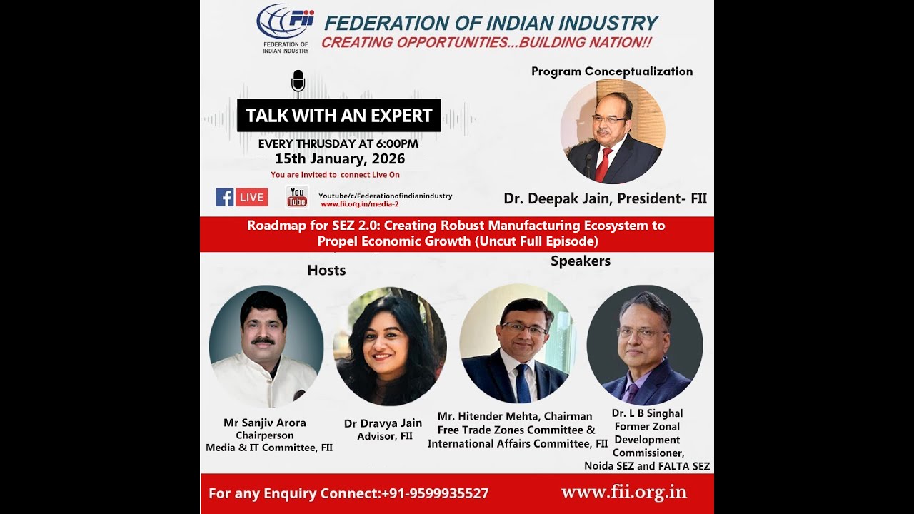Roadmap for SEZ 2.0: Creating Robust Manufacturing Ecosystem to Propel Economic Growth - Uncut - R