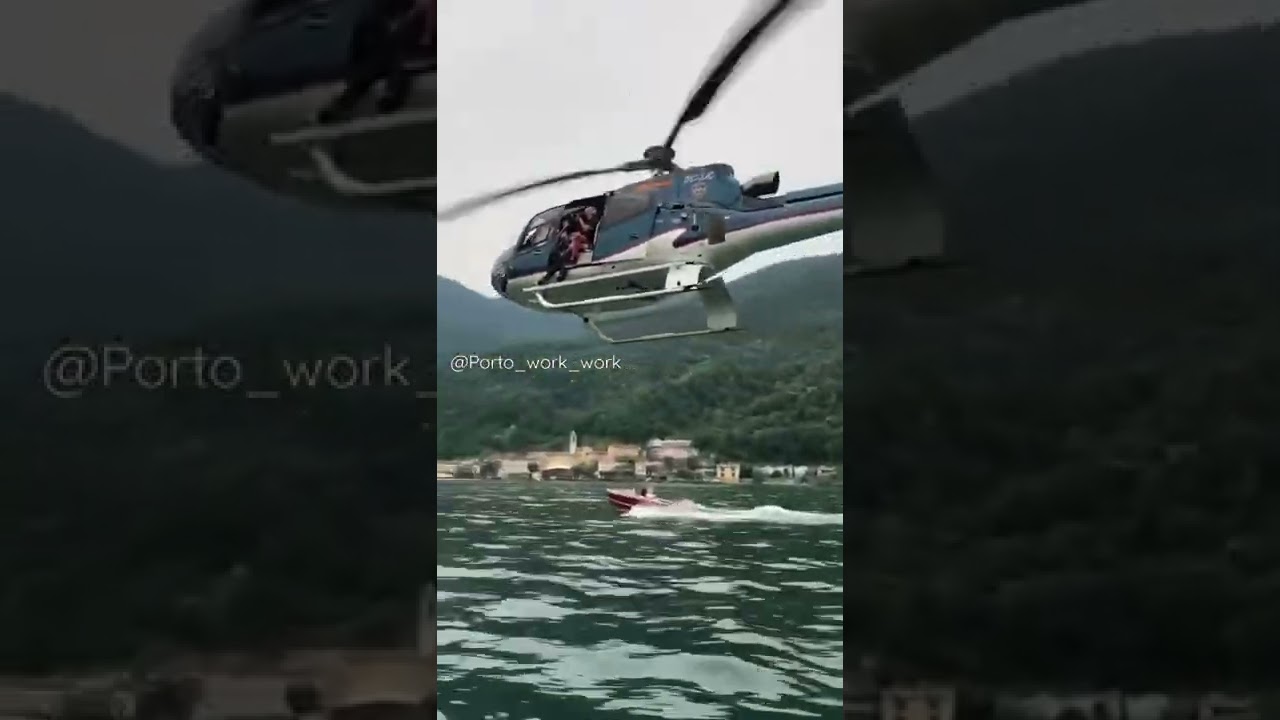 Heli-shoots on lake como 💥 #PORTO_WORK_WORK #motivation_status #hardwork #big_dream #ship #shipping