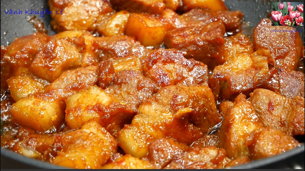Thịt Ram mặn cách này rất thơm ngon và Thịt Nạc Không bị cứng by Vanh Khuyen