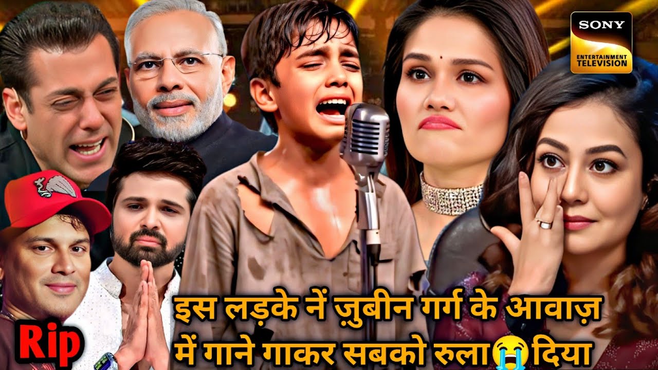 In Indian Idol, this talented artist sang a song for Zubeen Da and made everyone cry 😭 || #hindisong
