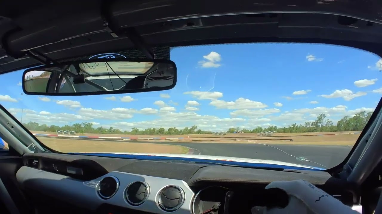 RAW V8 Mustang Racecar onboard