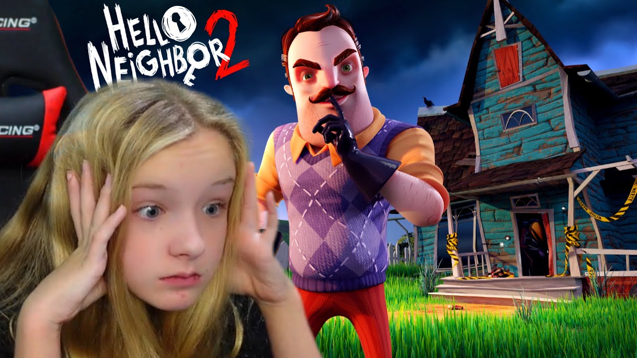 Trinity Plays Hello Neighbor 2! Can I Save the Kid?!?