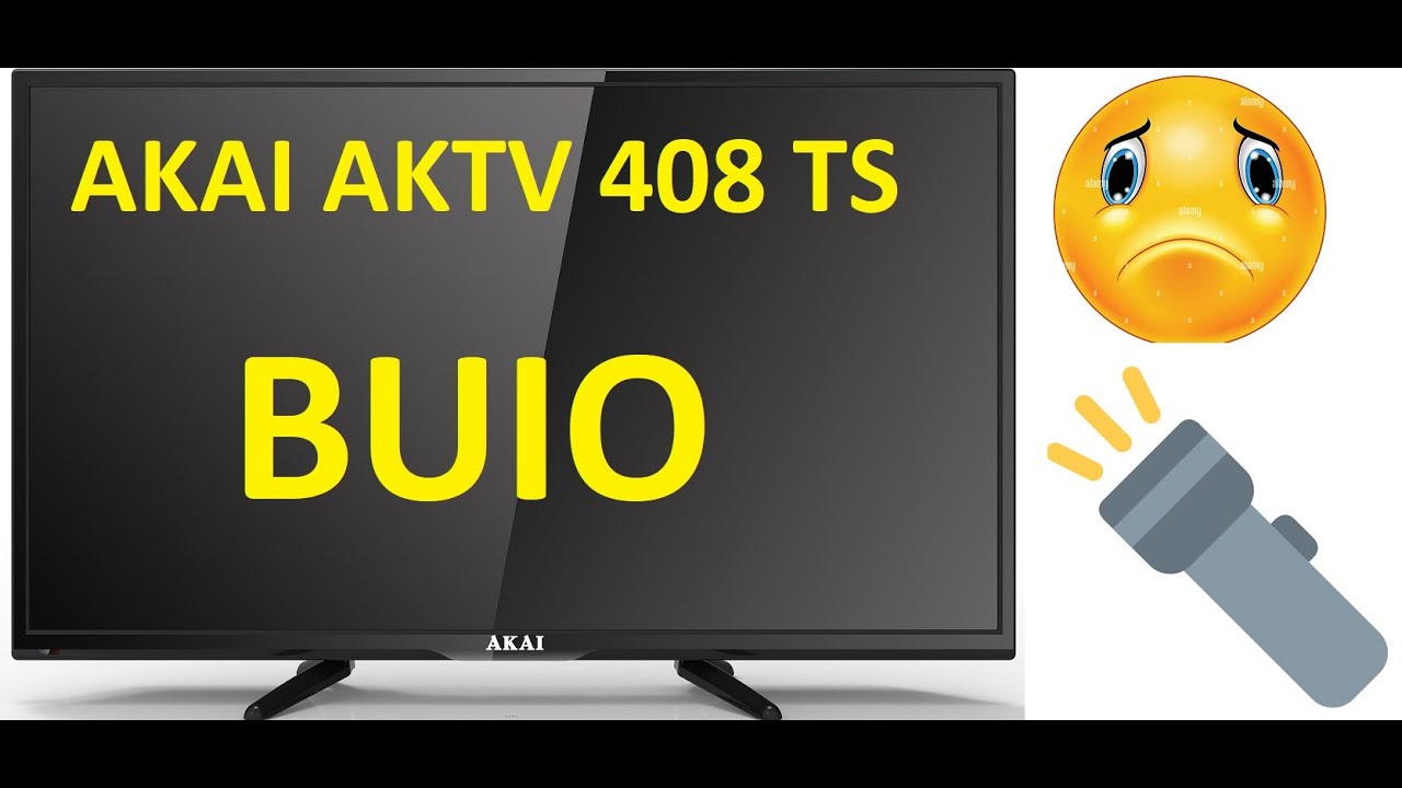 TV AKTV408TS : NON HO LE BARRE LED
