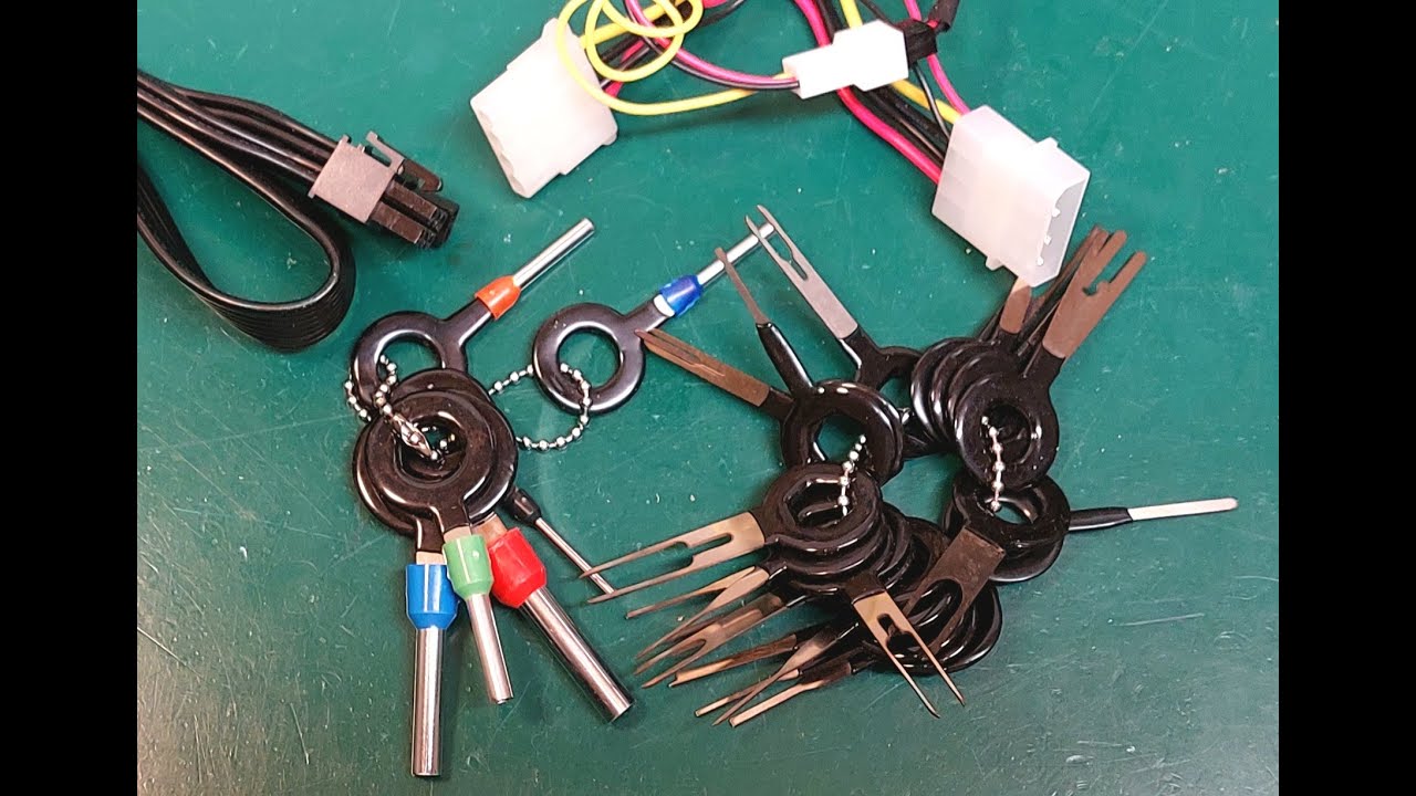 Molex connector de-pinning tools - How I pull out/remove crimp connector pins and not have a bad day