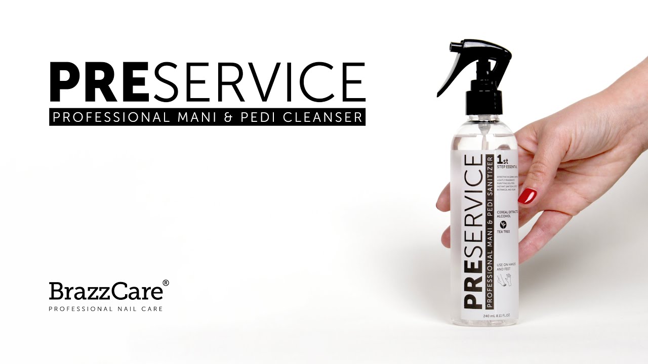 BrazzCare&copy; PreService | Professional Manicure & Pedicure Sanitizer | New Product