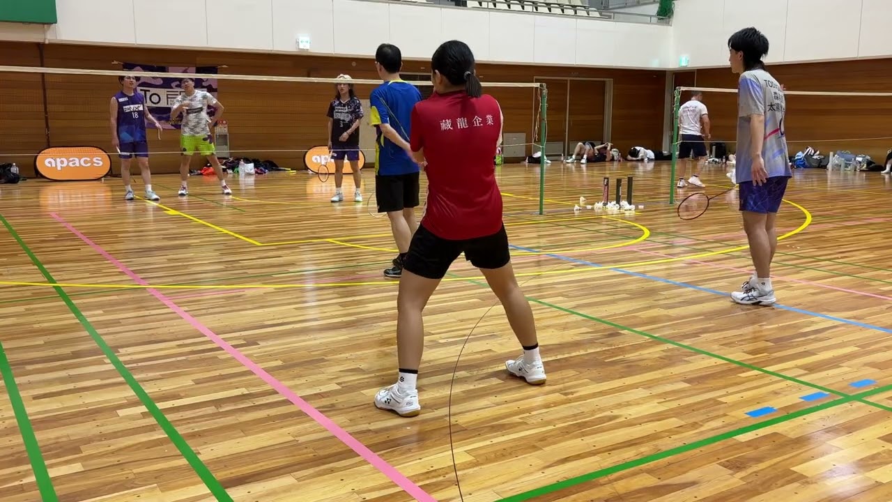 國際友誼賽｜藏龍有蕃茄vs戸田組バドミントン実業団チーム名古屋｜20260227｜三對三