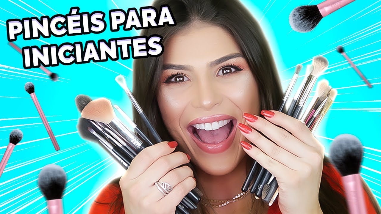 KIT DE PINCÉIS PARA MAQUIAGEM E SUAS FUNÇÕES NA PRÁTICA!!!
