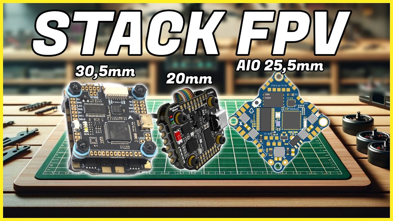🔶Todo sobre STACK de DRONES FPV🔶 Guía Completa para Principiantes