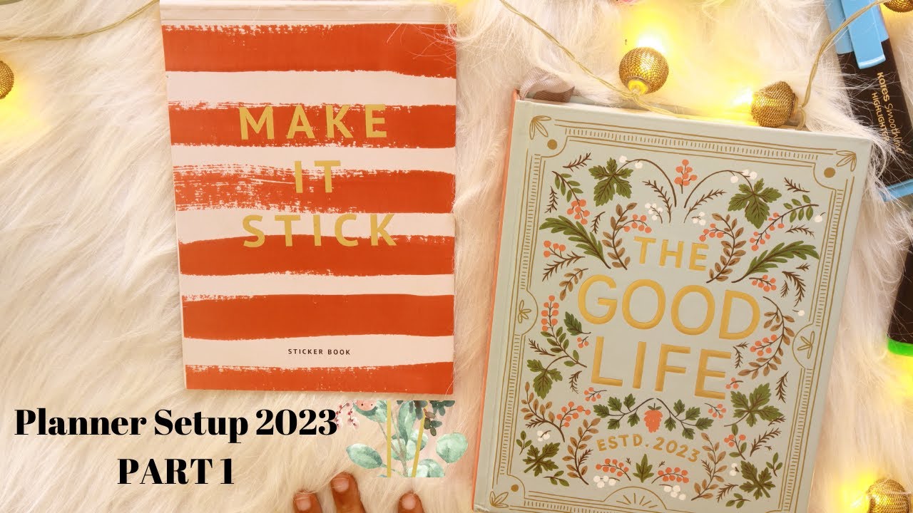 Settingup 2023 Planner Part1 Inkbucket Planner | Indian Planner Setup Malayalam || Ramya Harishankar