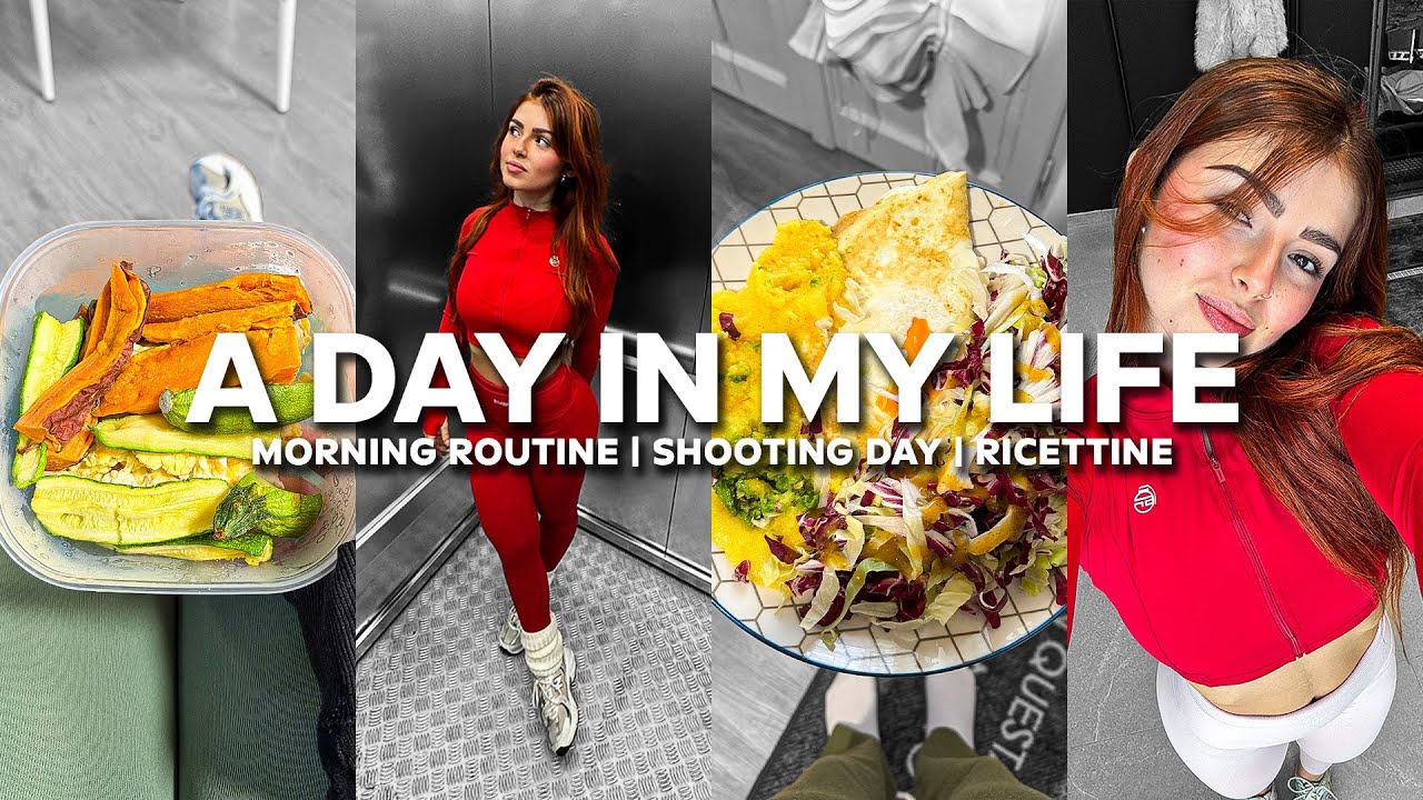 UN GIORNO NELLA MIA VITA | morning routine, ricette sane, aggiornamenti 
