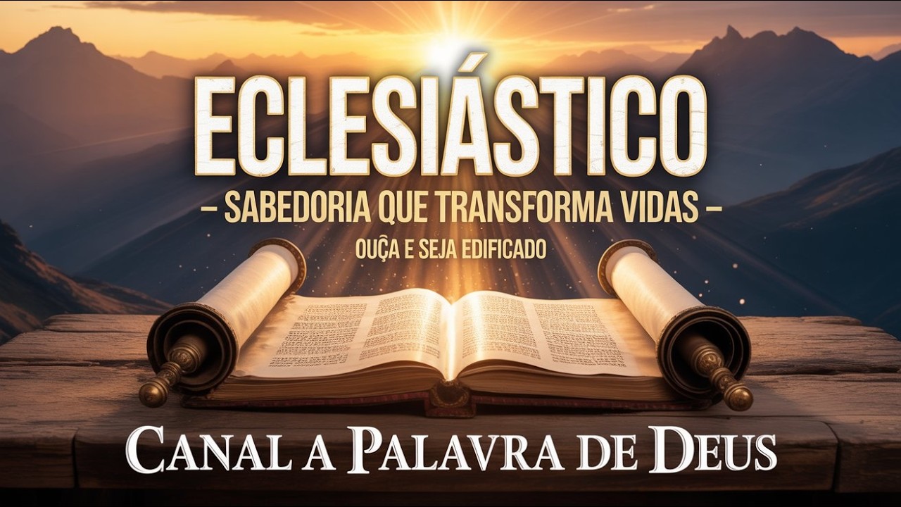 Eclesiástico: Conselhos de Sabedoria Para Uma Vida Justa | Canal A Palavra de Deus
