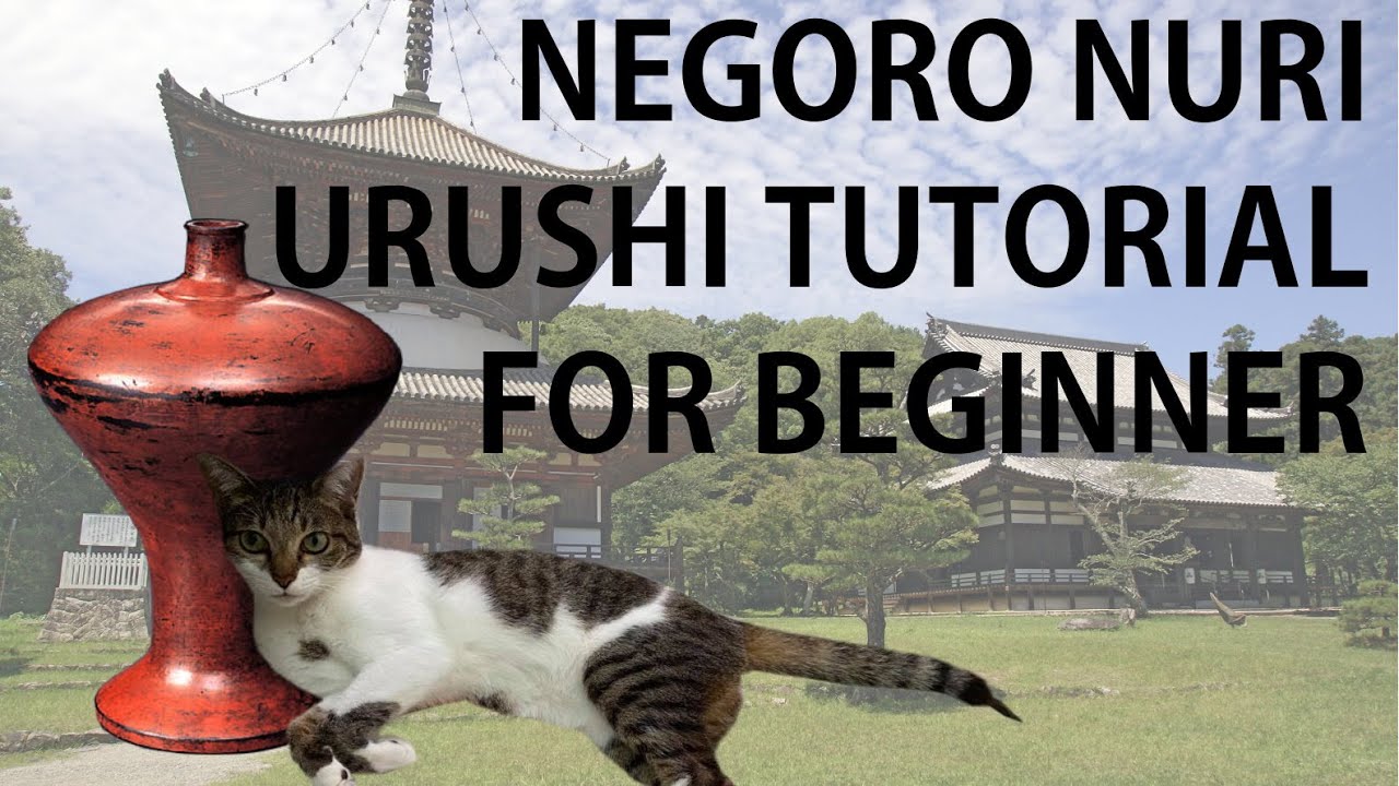 How to Make a Negoro Nuri Urushi Pen. Urushi Craft for Beginners: Tutorial 7