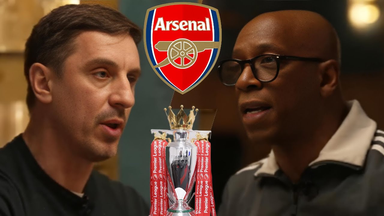 Gary Neville & Ian Wright ARGUE Over Arsenal Winning the Title This Season!