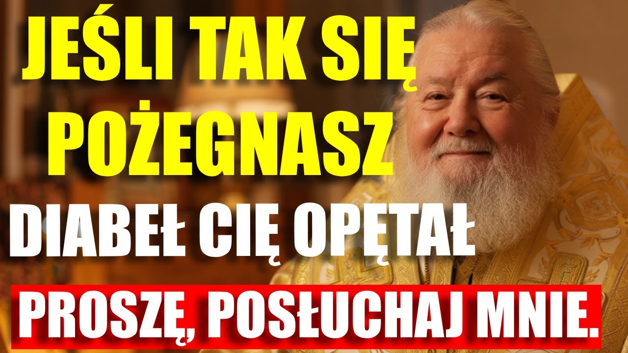 PRZESTAŃ SIĘ TAK ŻEGNAĆ! Czy naprawdę cieszysz tym diabła, a nie Boga?