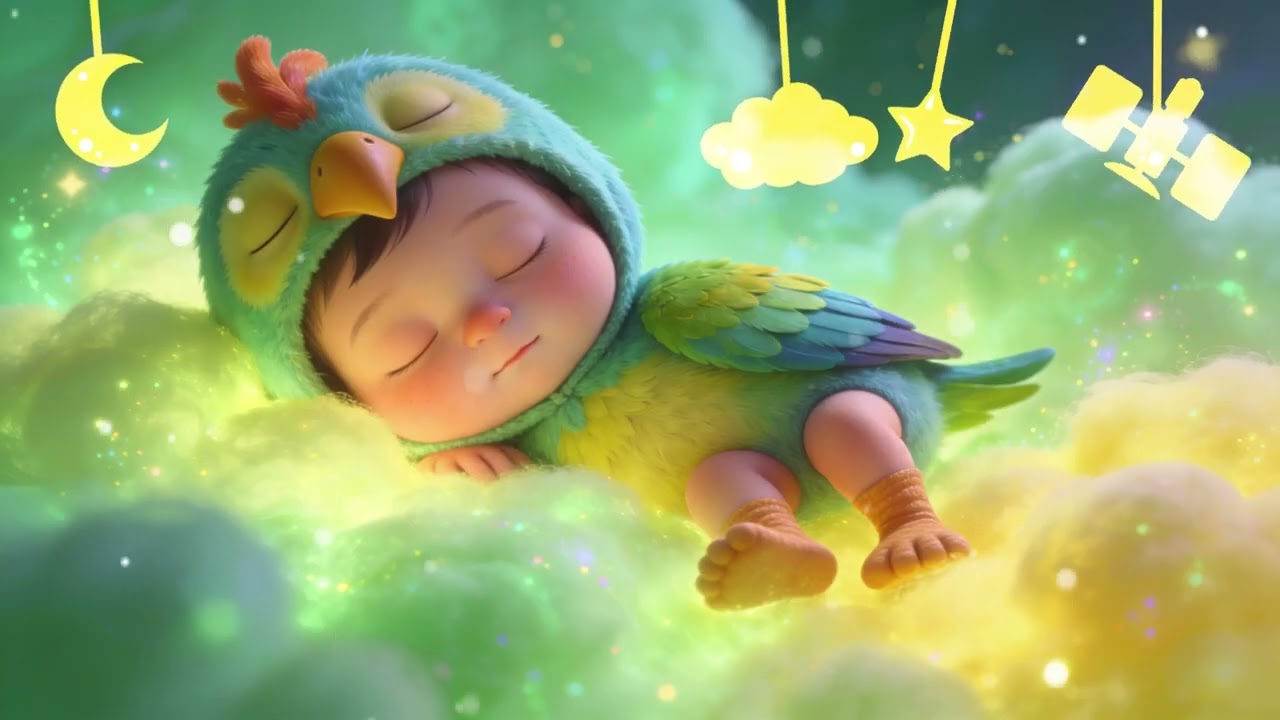 Baby Fall Asleep Fast 💫 Soft Bedtime Lullaby for Baby with Dreamy Melody