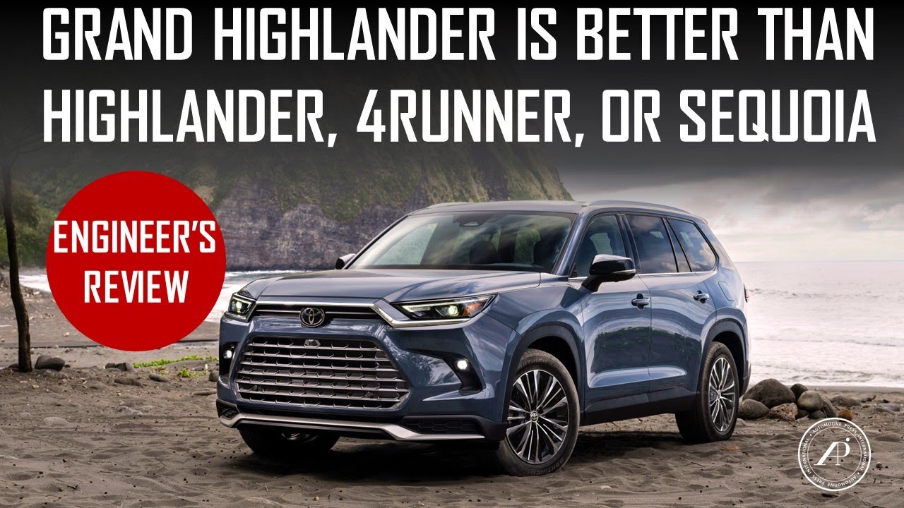 GRAND HIGHLANDER IS BETTER THAN THESE 3-ROW SUV FROM TOYOTA, INCLUDING 4RUNNER, SEQUOIA & HIGHLANDER