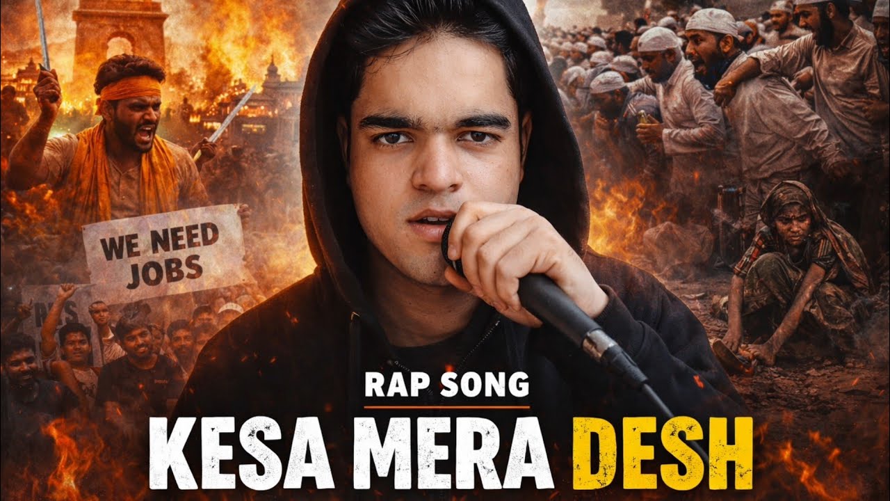KESA MERA DESH 🔥 | Reality of India Rap | Poverty, Unemployment & Religion Fight | Ankush Khanna