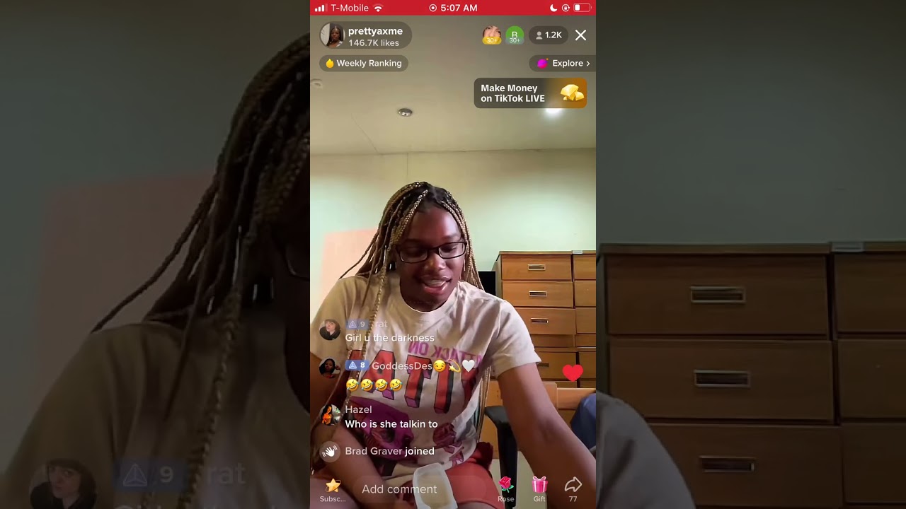 Prettyaxme & Psyiconic TikTok live (otp)