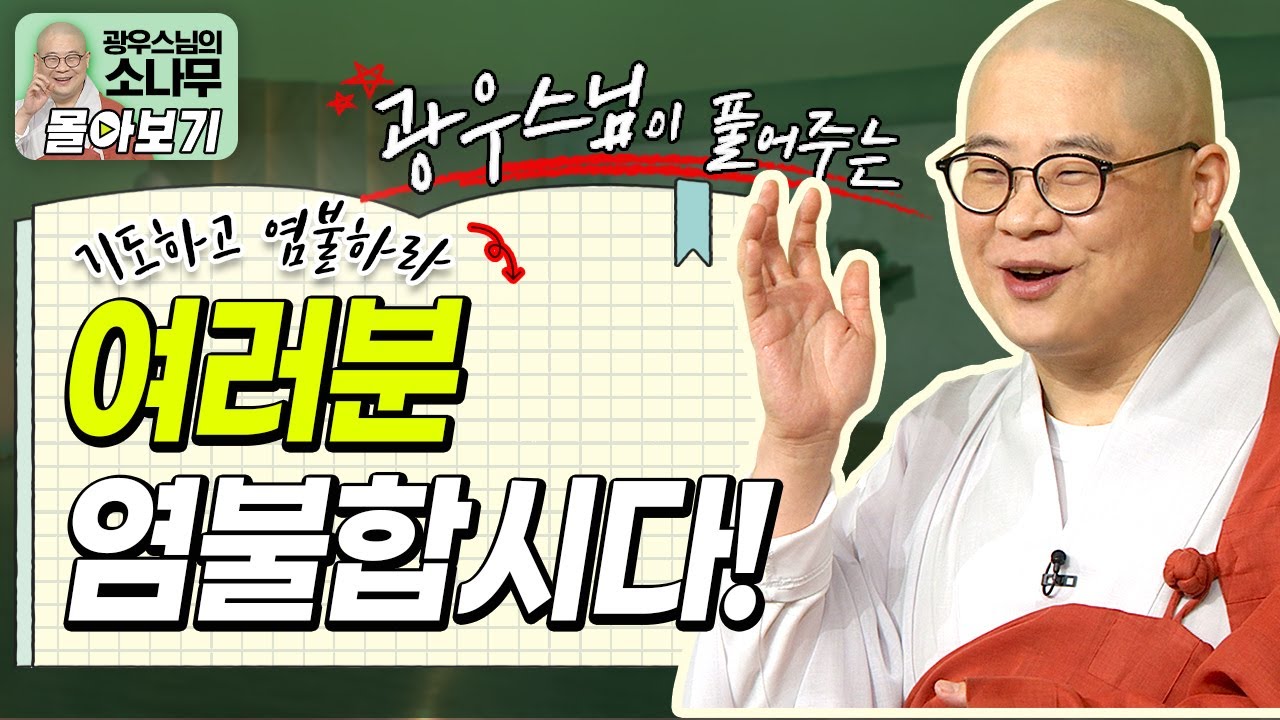 불자 여러분 염불합시다!ㅣ관조심 불자님의 부모님 염불 가피 이야기! [광우스님 소나무 시즌 3 3편 몰아보기]
