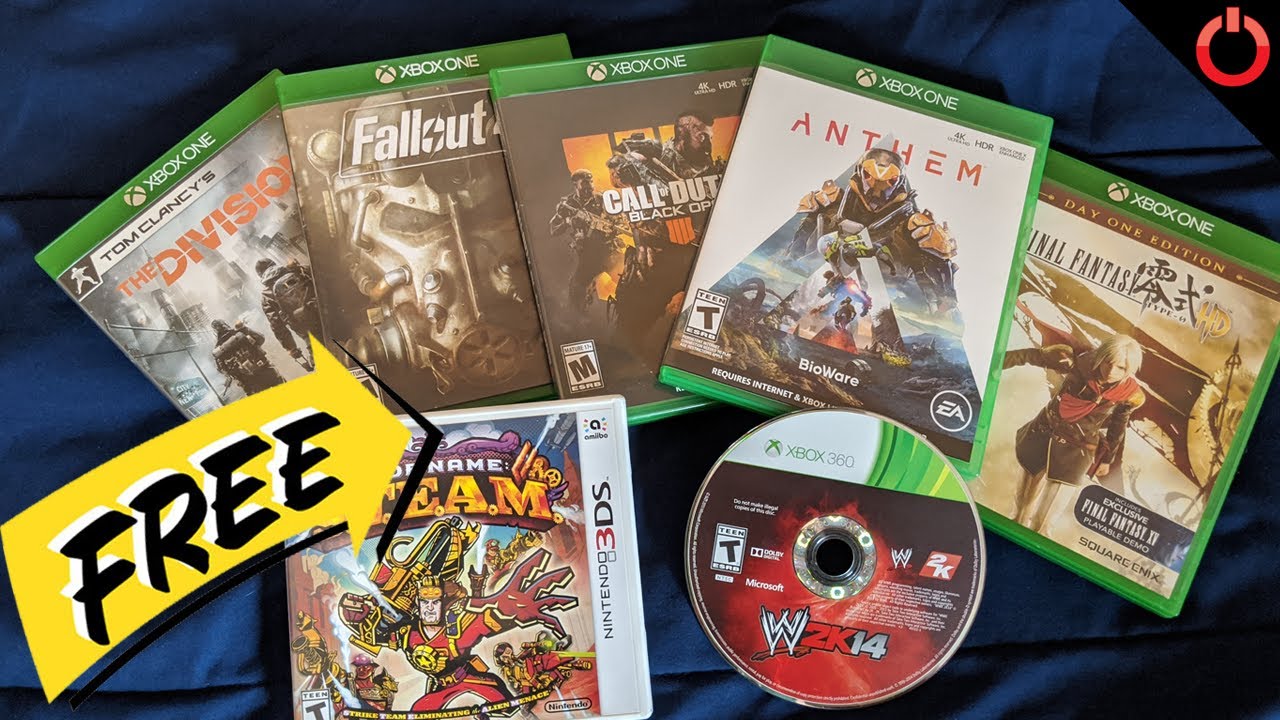 Everything I got for FREE at Gamestop in 2020 (so far)