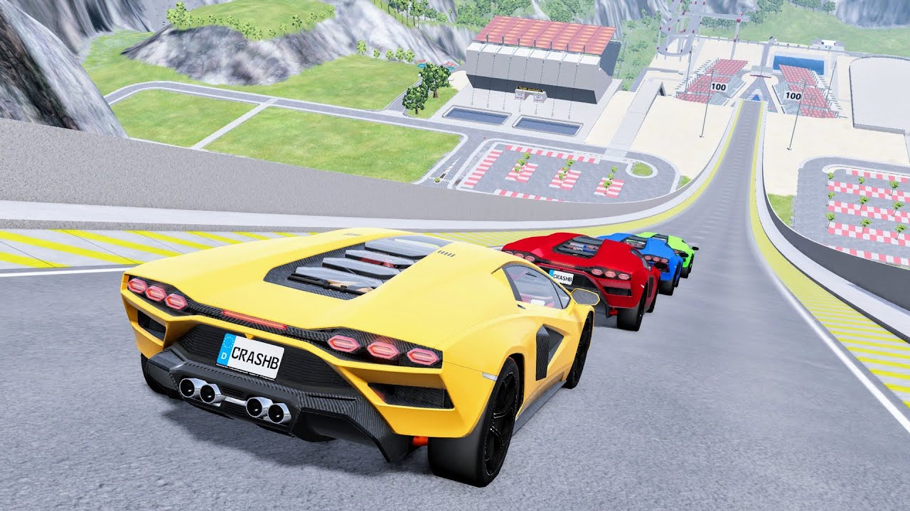 Epic High Speed Car Jumps #181 – BeamNG Drive | CrashBoomPunk