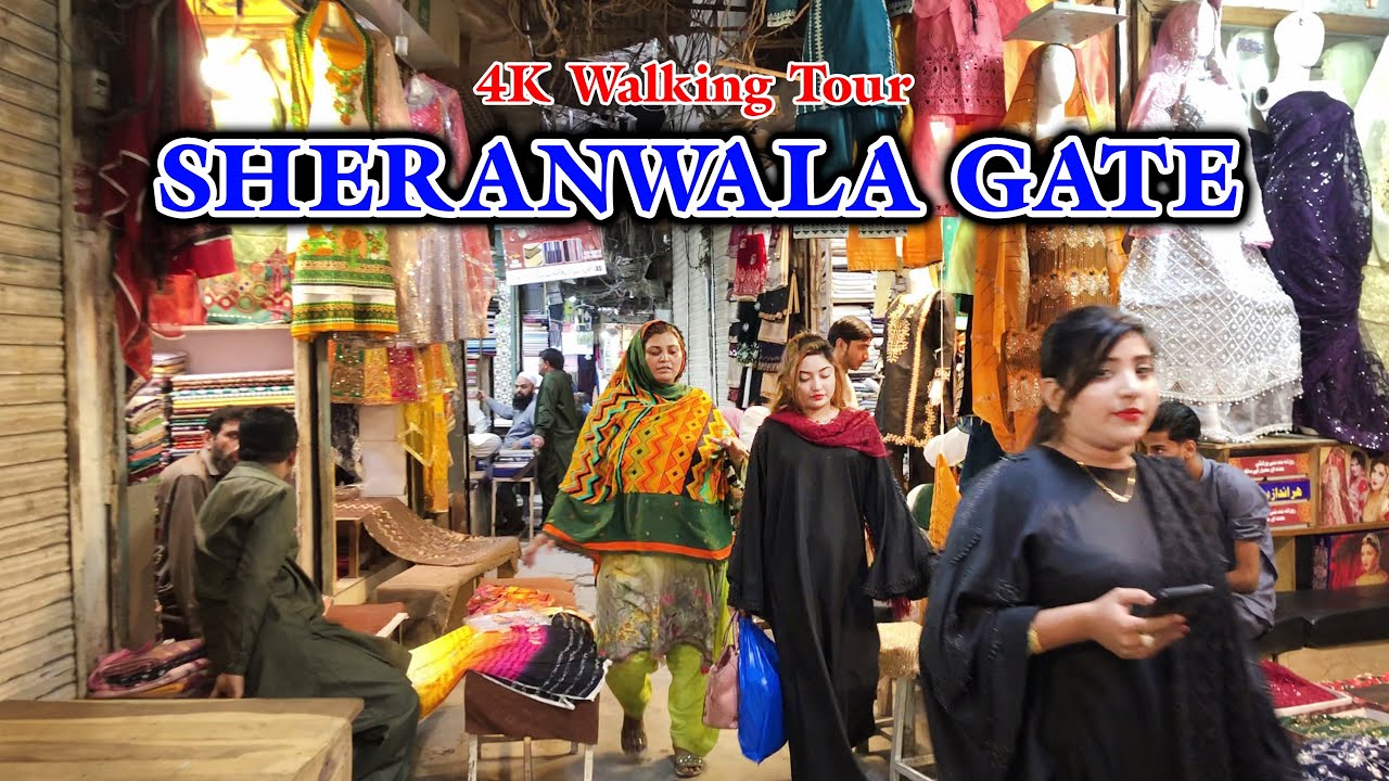 Walled City of Lahore Sheranwala Gate Walking 4K Tour | Watch & Rewatch