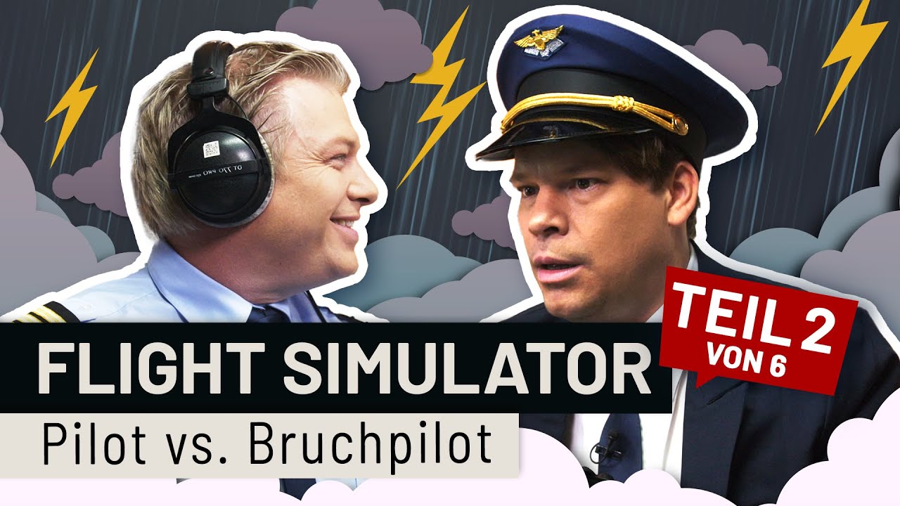 Dramatische Notlandung: Flight Simulator 2020 - Berufspilot vs. Zocker