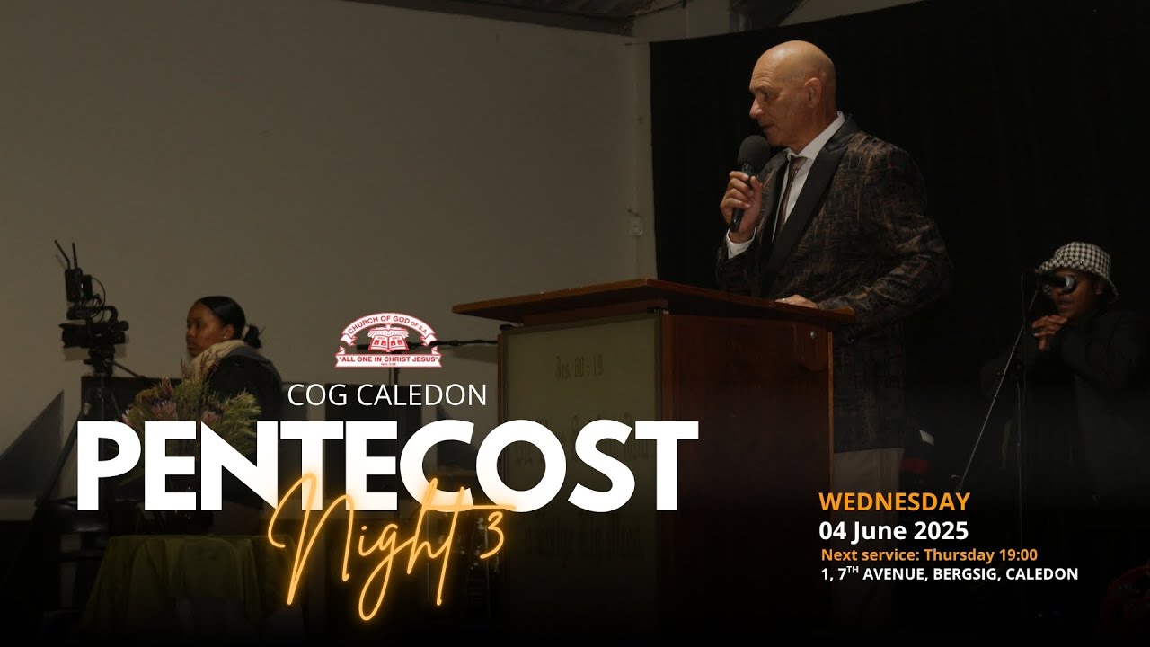 Ap George Rhode | Pentecost 2025 Night 3 (Re-Upload)