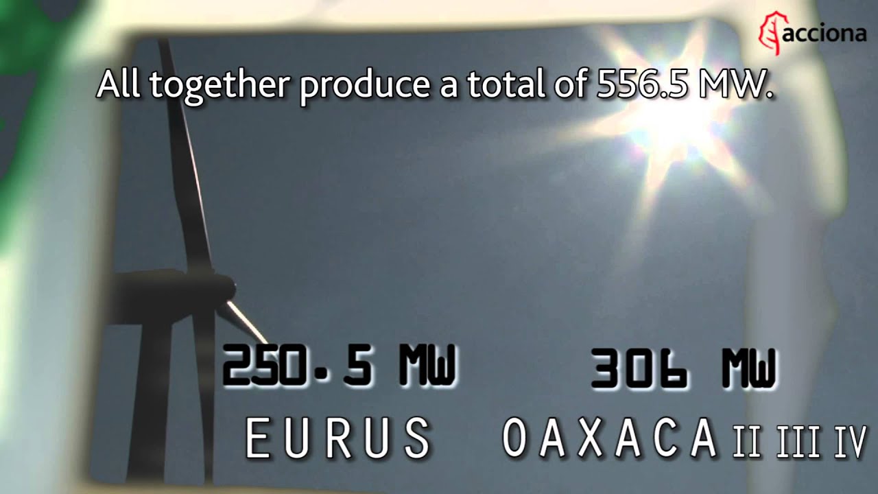 Oaxaca Wind Farm in Mexico | Complejo eólico Oaxacas en México | ACCIONA