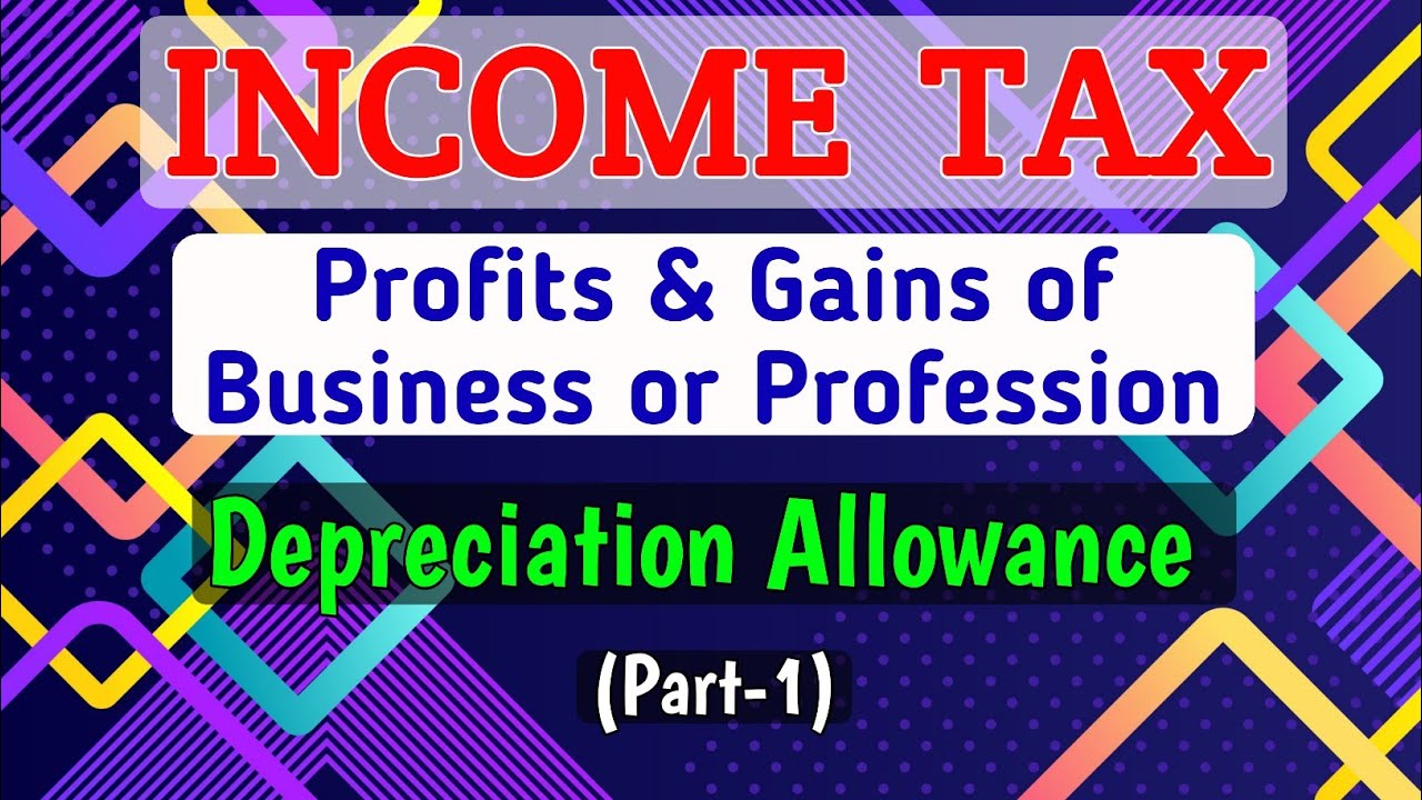 #6 PGBP || Depreciation Allowance (Part-1)