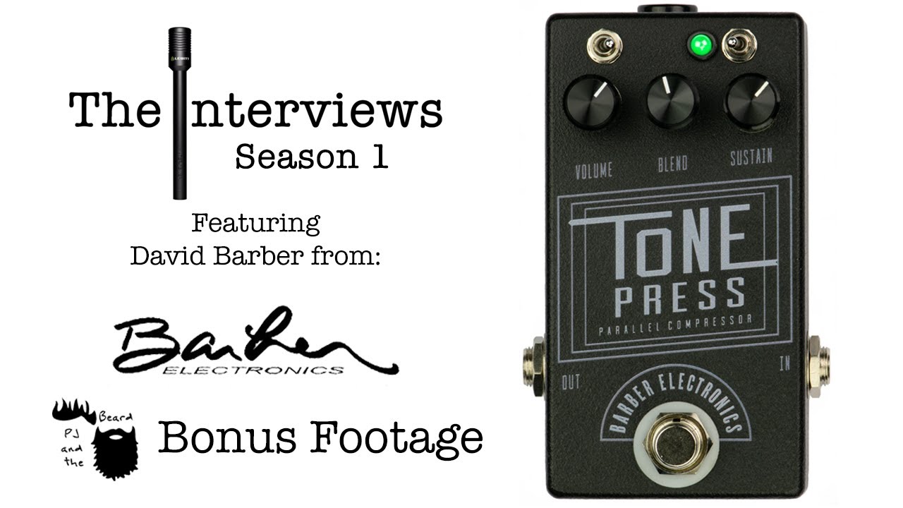David Barber of Barber Electronics (Tone Press Bonus Footage ) - The Interviews Season 1
