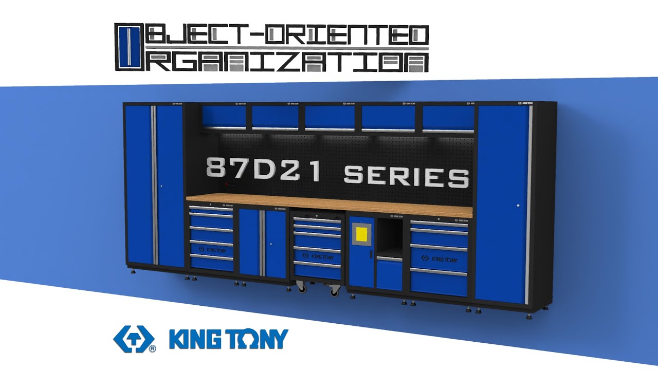KING TONY-87D21 Series Tool Cabinet System