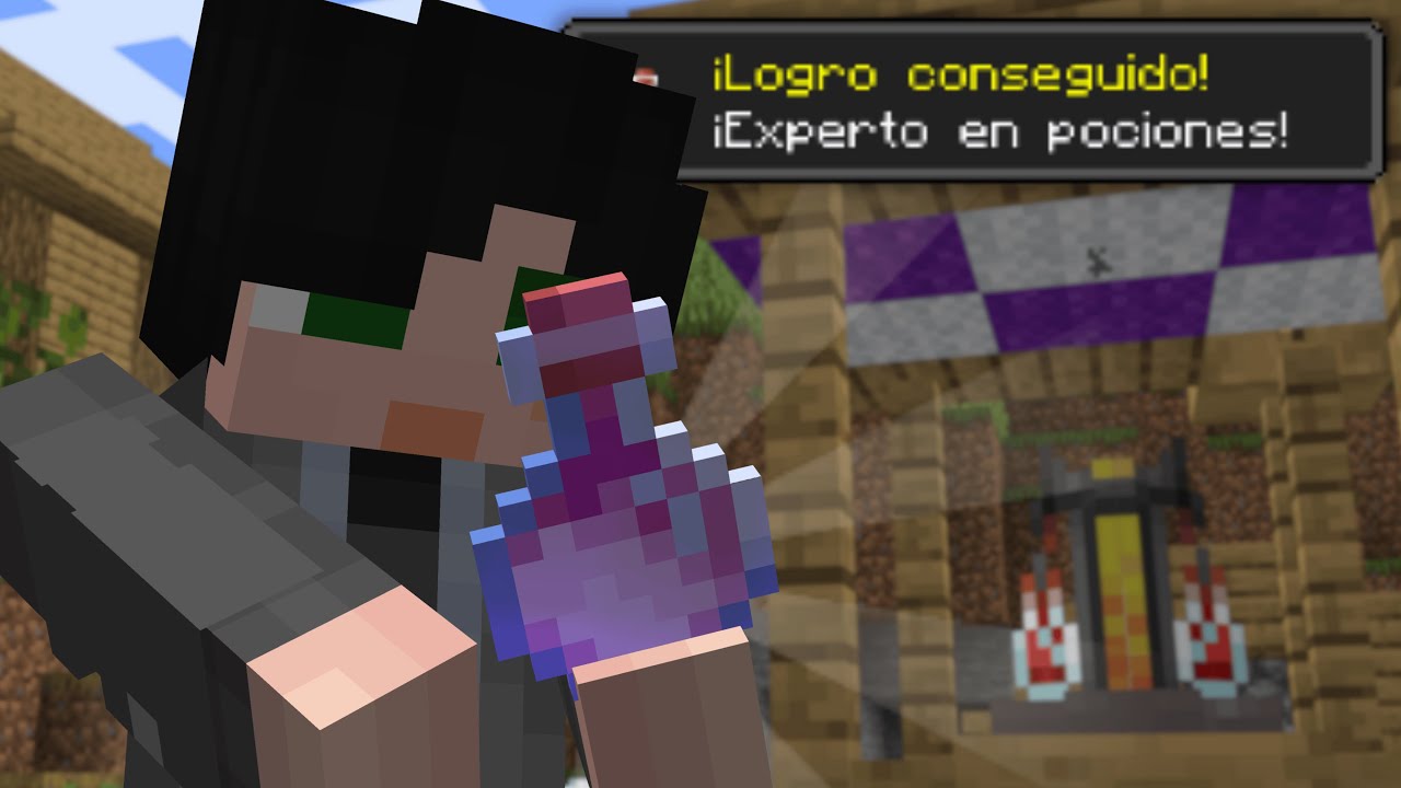 El logro DEFINITIVO de las pociones en minecraft.