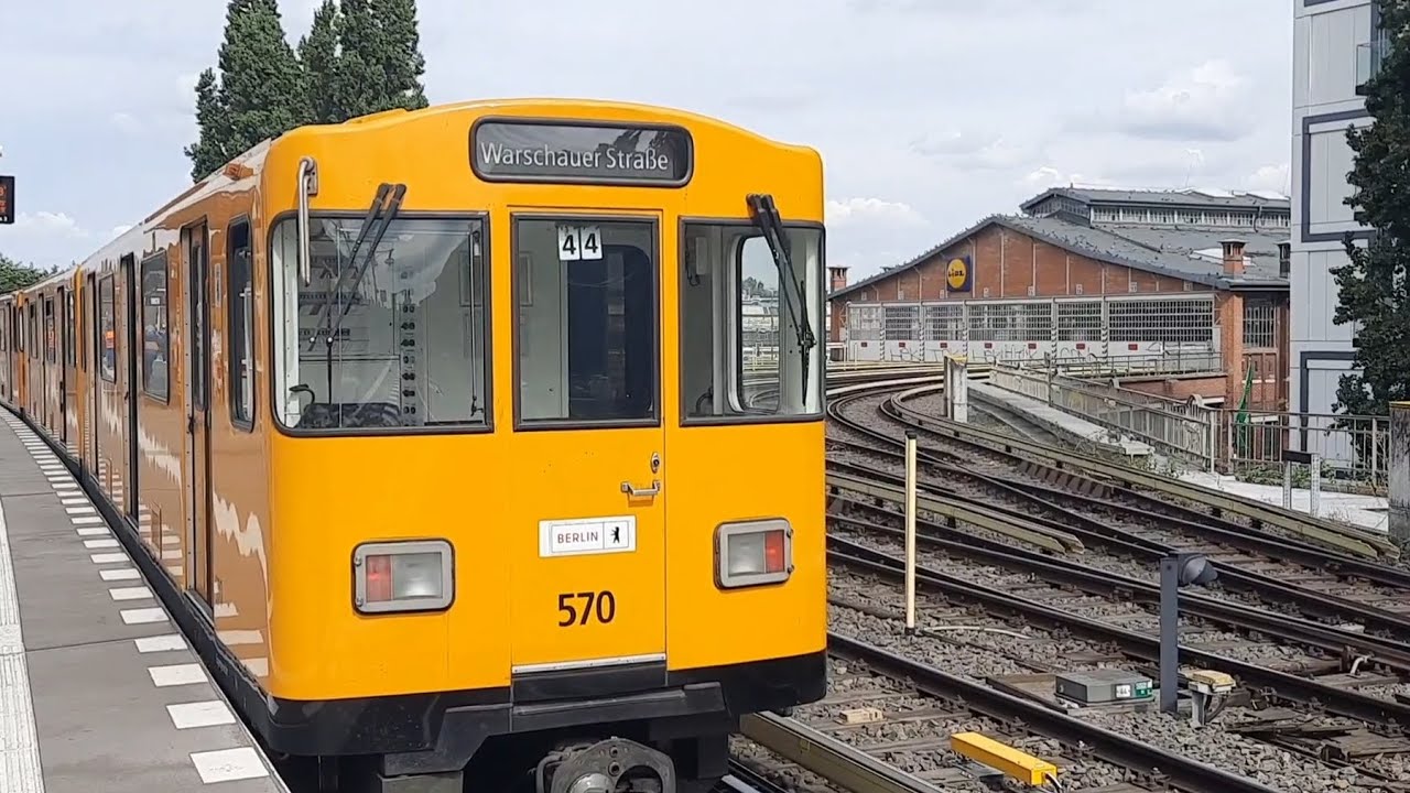 U3 Berlin mitfahrt von Prinzenstr. bis Warschauerstr. mit den A3L92 | ÖPNV Berlin