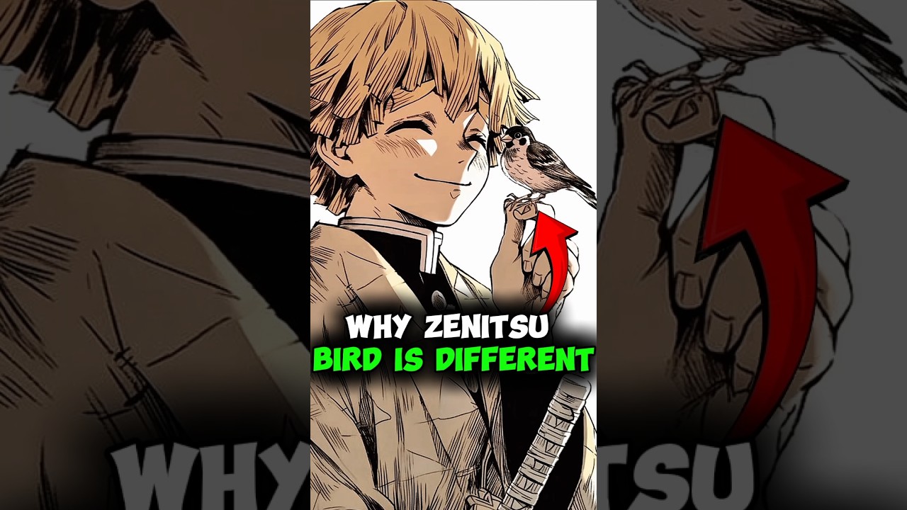 Why Zenitsu's Bird is Chuntaro, Not a Kasugai Crow | 