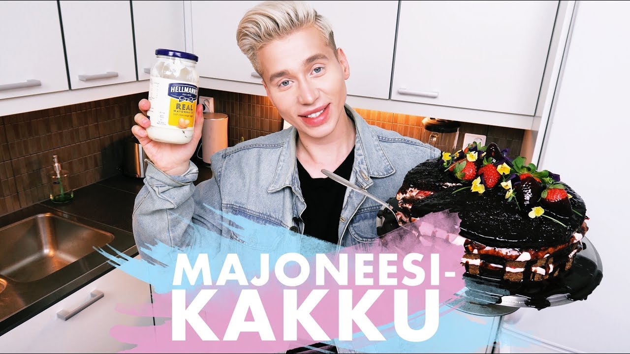 MAJONEESIA KAKUSSA!!! 🎂 | #NAAKANKYÖKKI