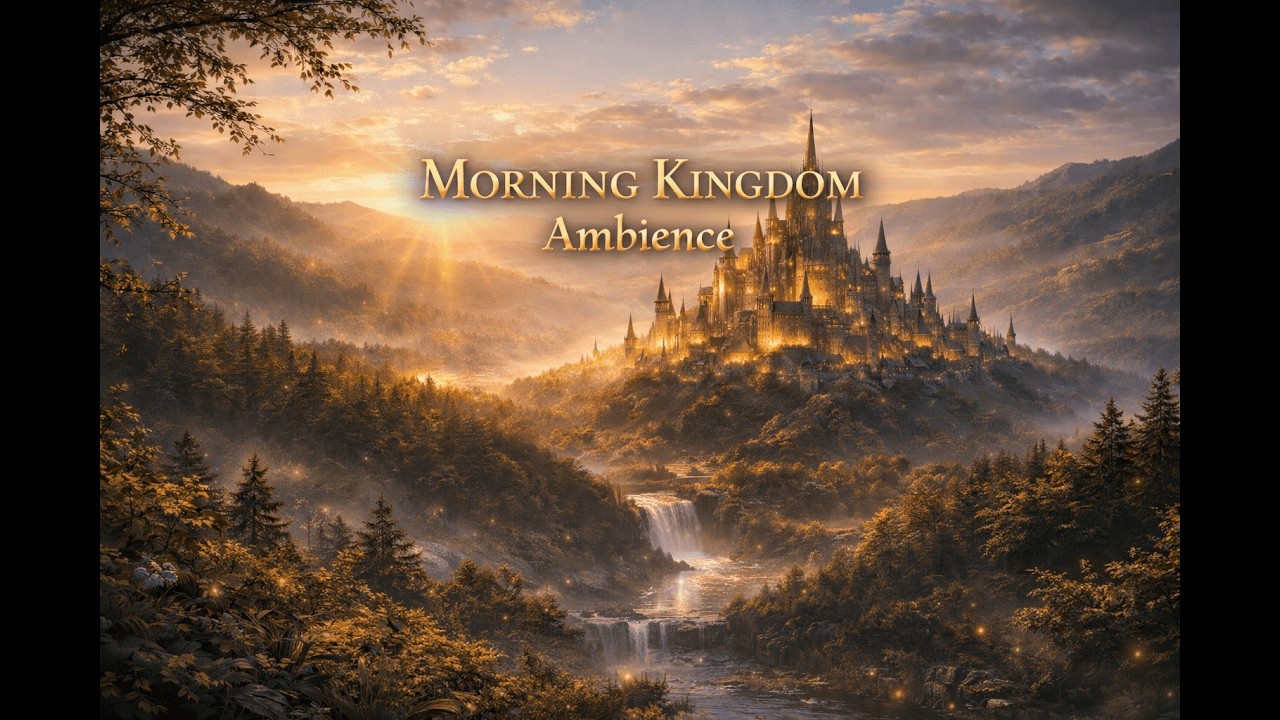 Morning Kingdom Ambience – Calm Celtic Fantasy Music (1 Hour, No Lyrics)