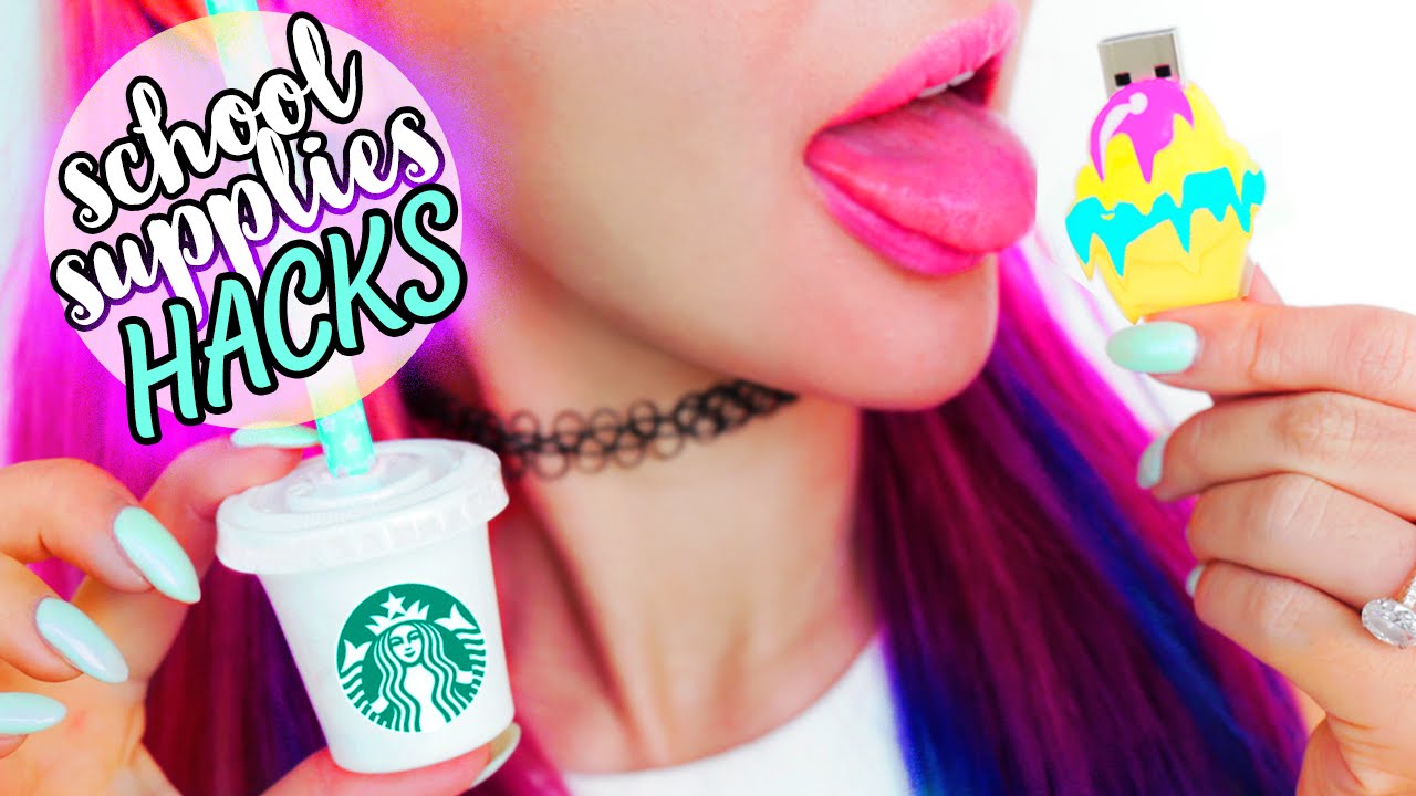 12 DIY School Supplies HACKS Everyone Should Try For Back To School!